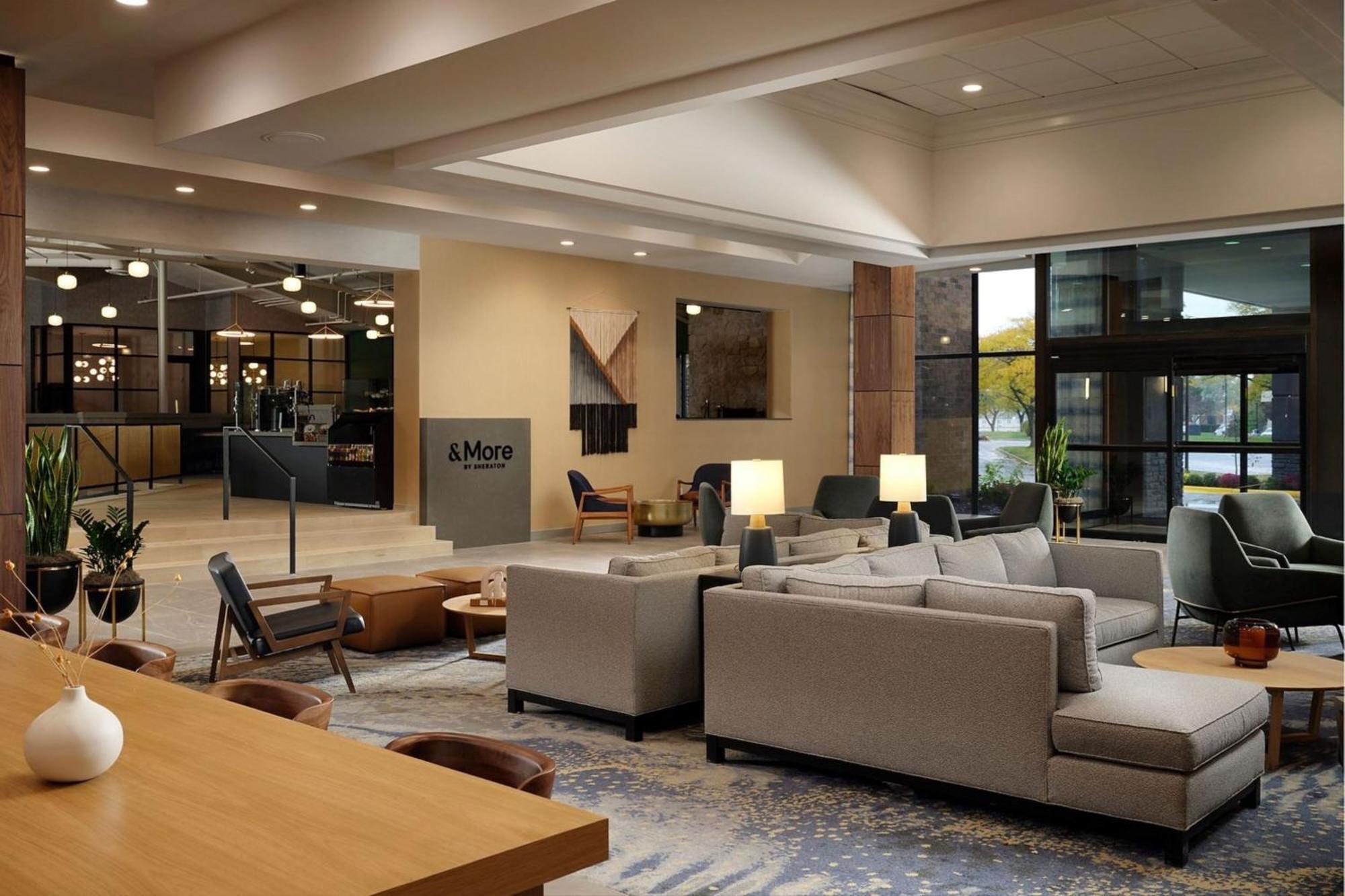 Sheraton Grand Rapids Airport Hotel Каскейд Экстерьер фото
